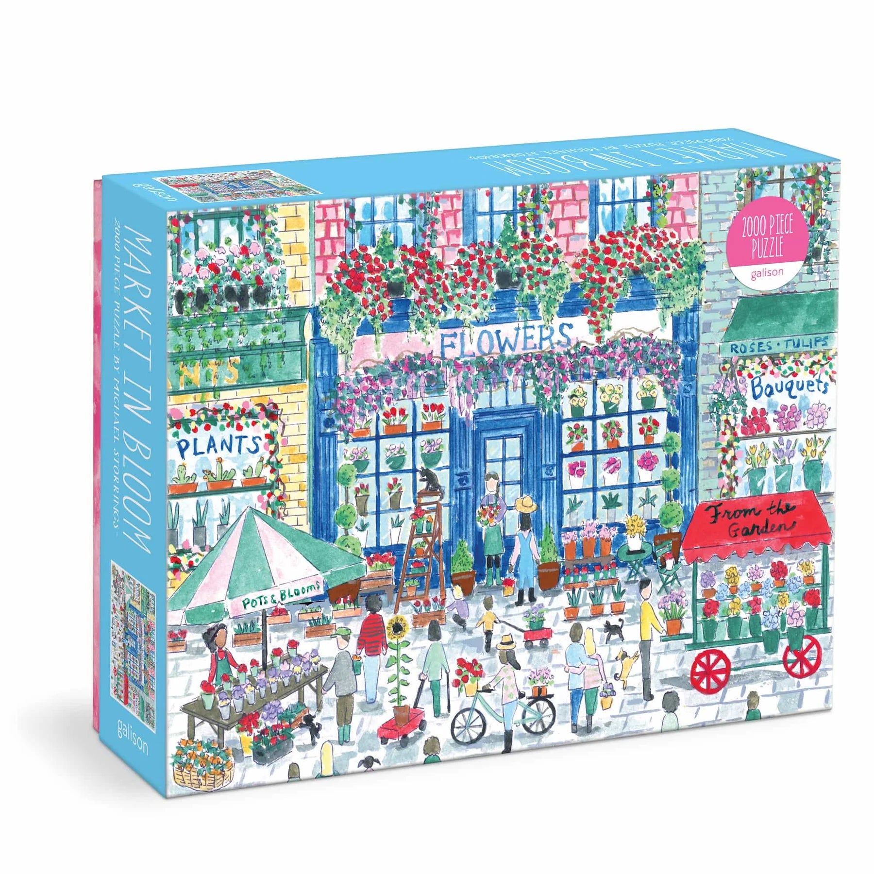 Market in Bloom 2000 Piece Puzzle