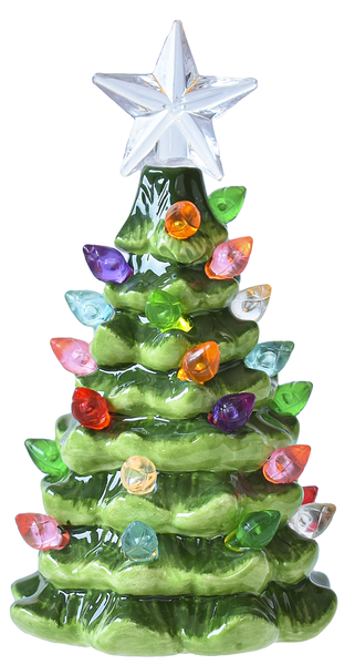 LED Light Up Green Tree