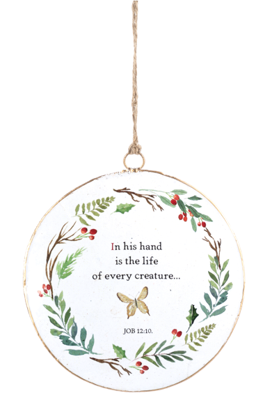 Woodland Sentiment Ornaments