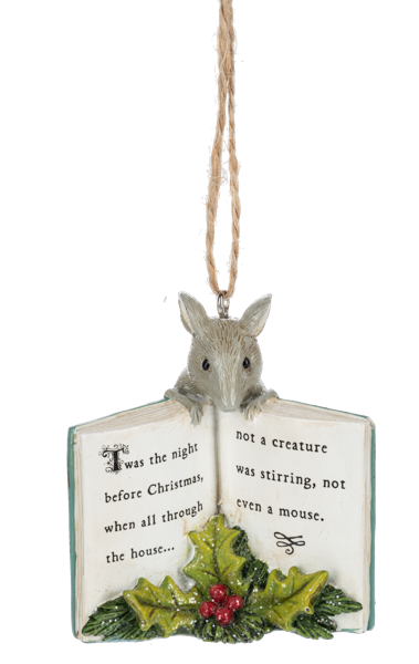 Mouse Storybook Ornaments
