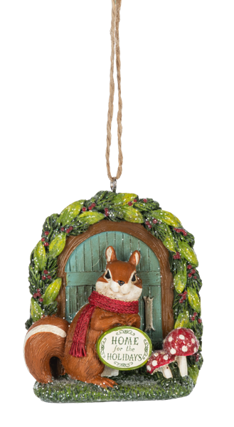 Woodland Animal in Door Ornaments
