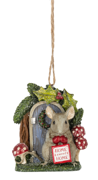 Woodland Animal in Door Ornaments