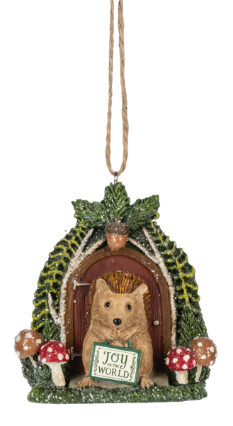 Woodland Animal in Door Ornaments