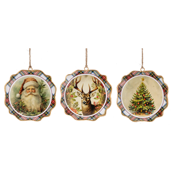 Holiday Icon Ornaments