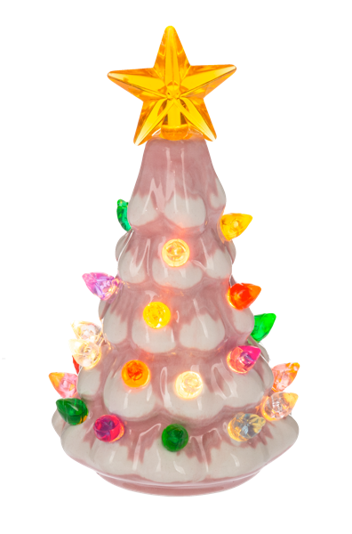 LED Light Up Retro Tree Mini Shimmers
