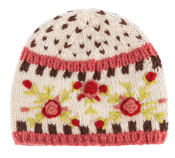 Embroidered Knit Hats