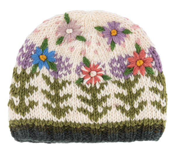 Embroidered Knit Hats