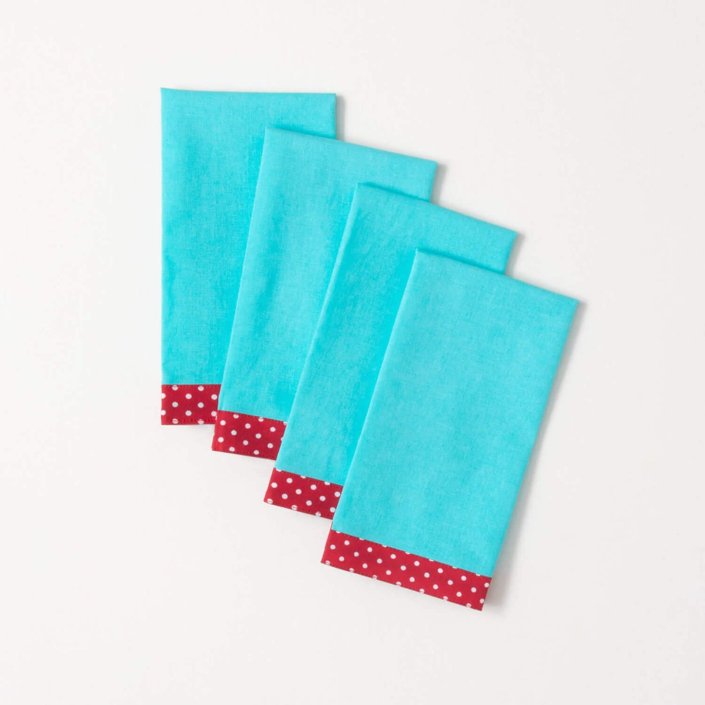 Polka Dot Trimmed Napkins