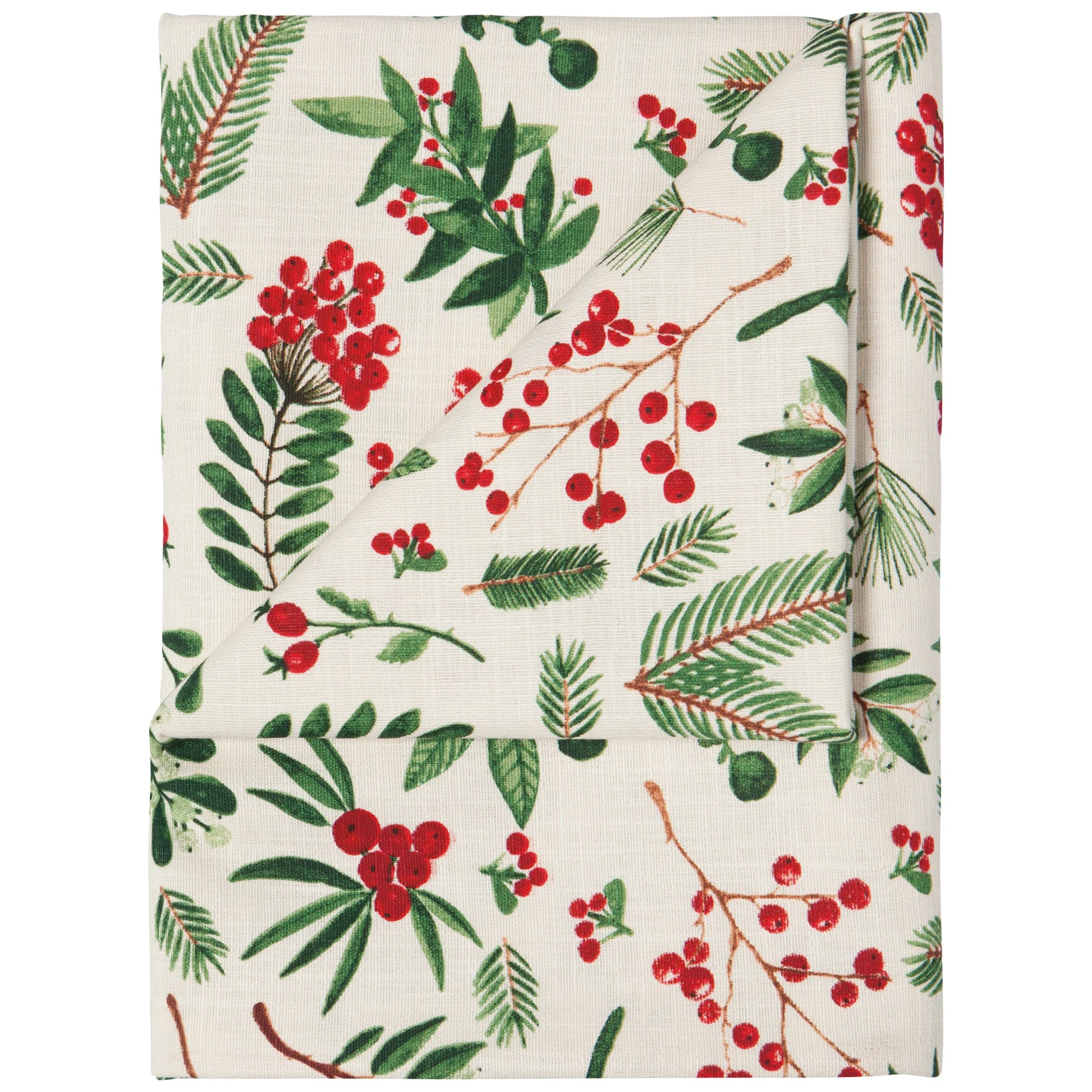 Winterberry Printed Tablecloth