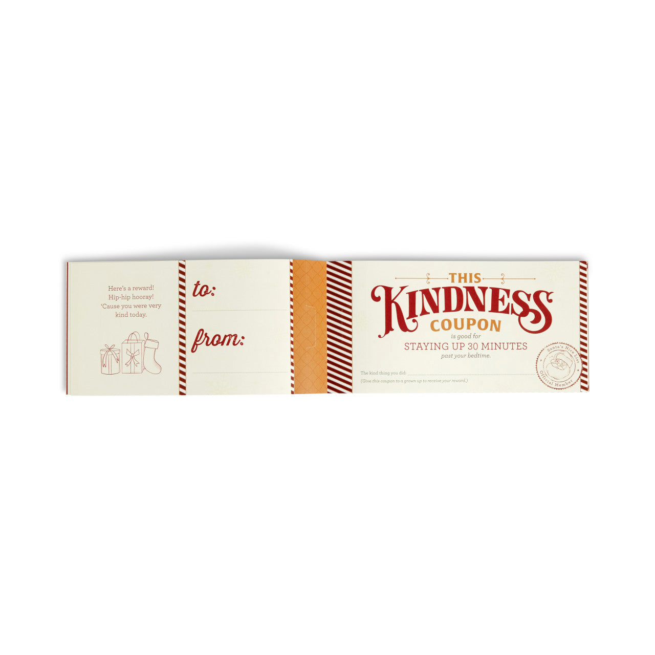 Santa's Kindness Coupon Booklet