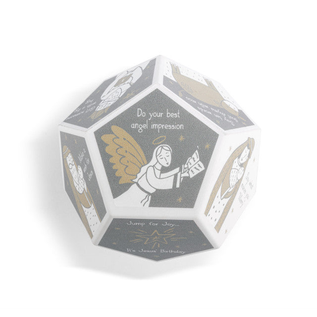 Happy Birthday Jesus 12-Sided Foam Dice