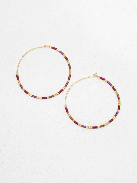 Holly Yashi Sierra Large Hoop Earrings