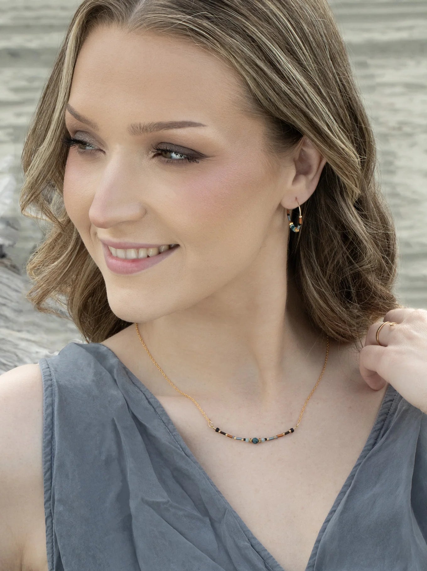 Holly Yashi Dakota Hoop Earrings