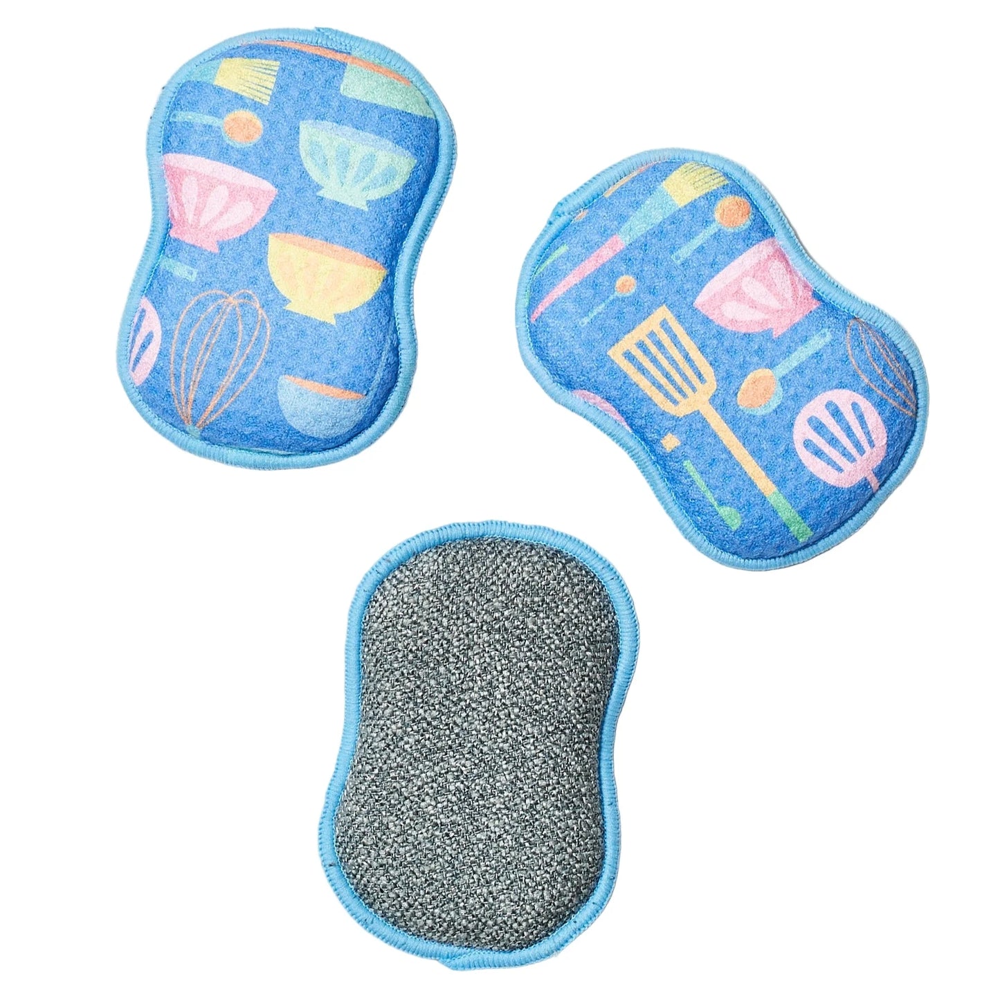 Re-Usable Sponges (Set of 3) - Mable Tan chef