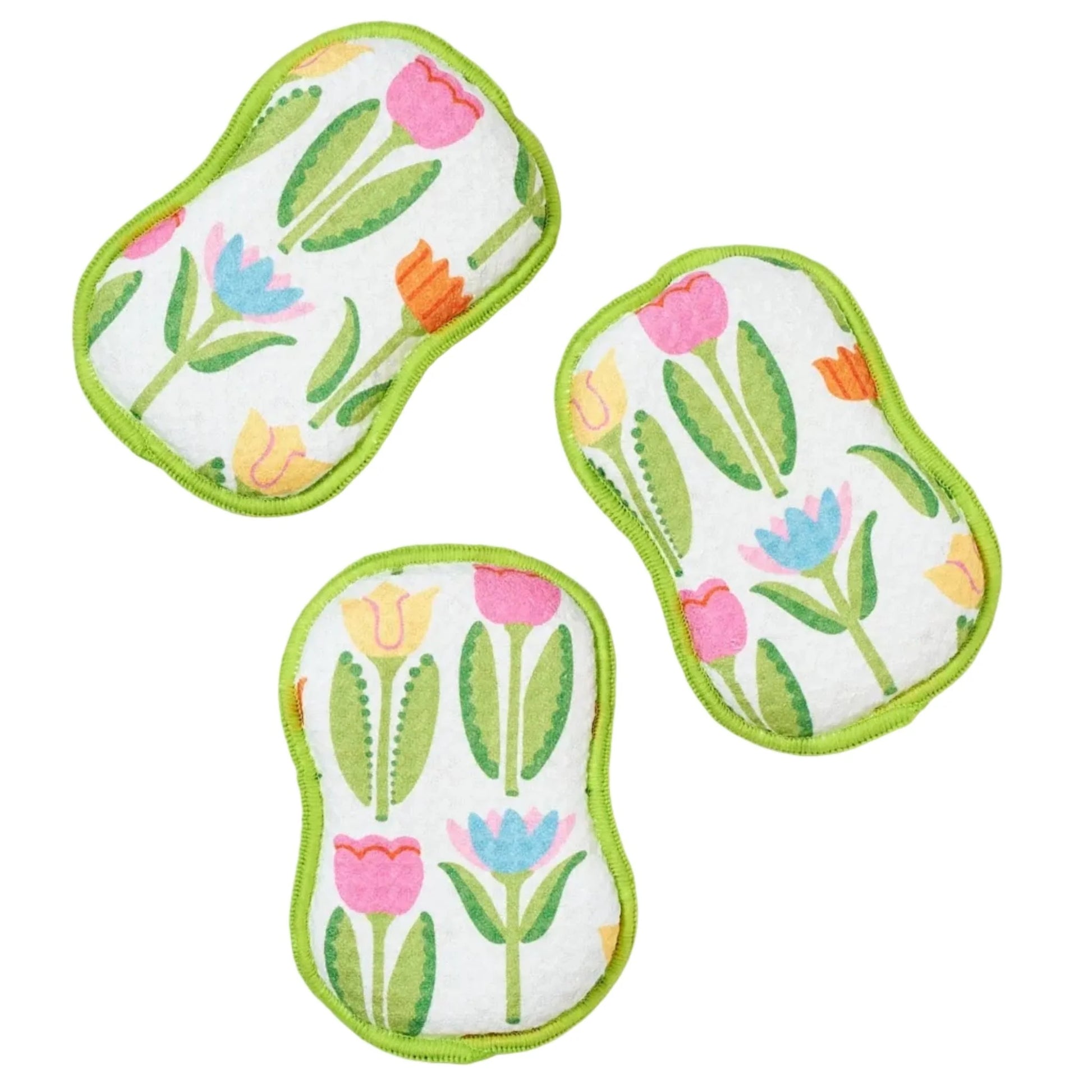 Re-Usable Sponges (Set of 3) - Mary Engelbreit Tulips