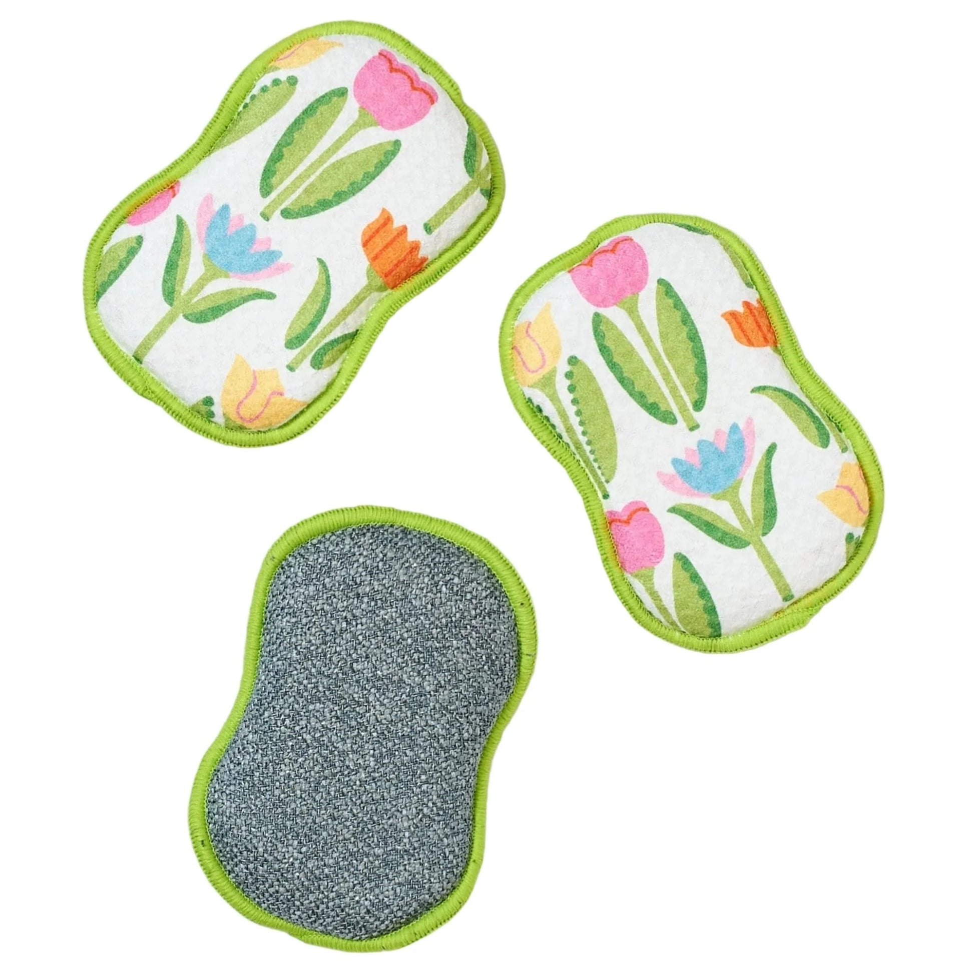 Re-Usable Sponges (Set of 3) - Mary Engelbreit Tulips