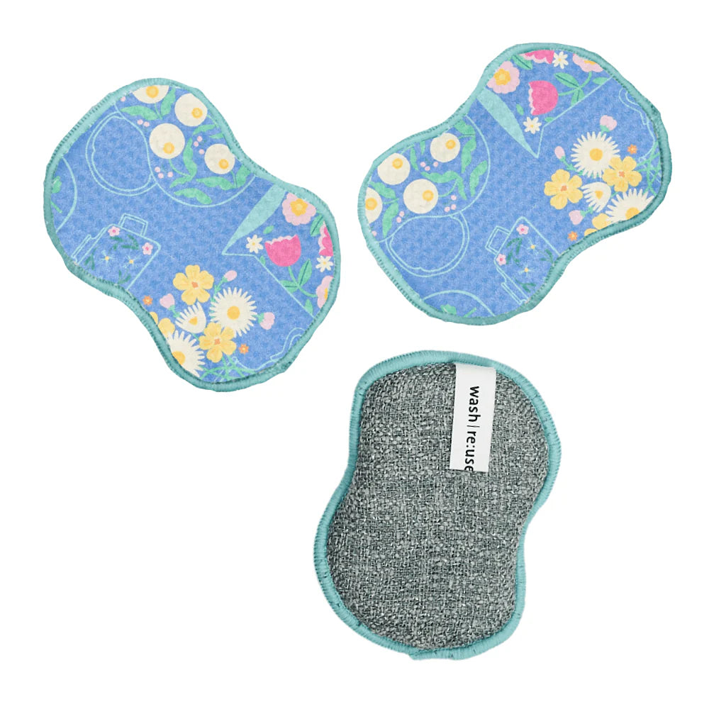 Re-Usable Sponges (Set of 3) - MT Flower Teapot