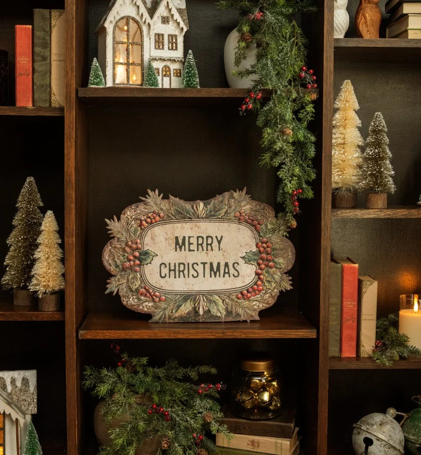 Merry Christmas Metal Dummy Board