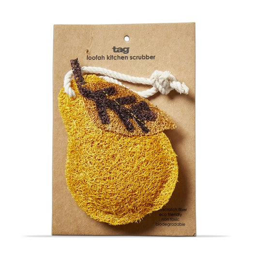 Pear Loofah Scrubber