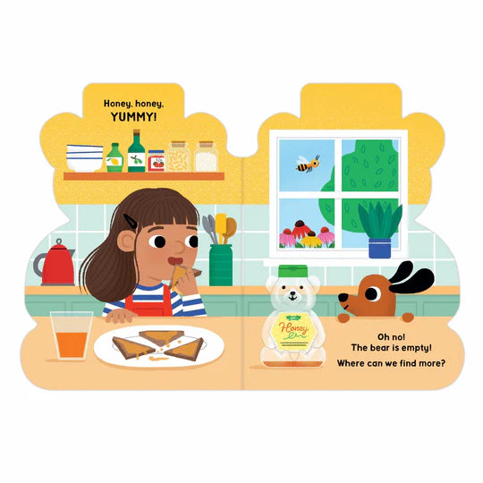 The Honey Bear Hive Shaped Board Book