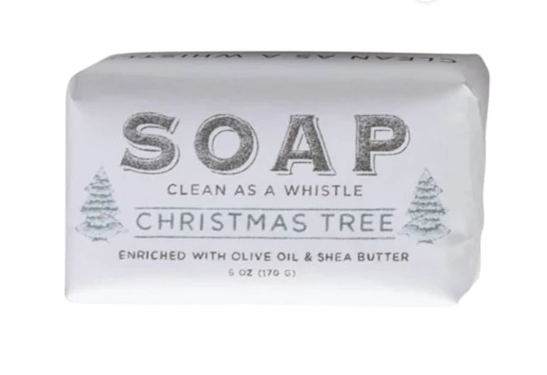Christmas Tree Scented Olive Oil And Shea Butter Soap
