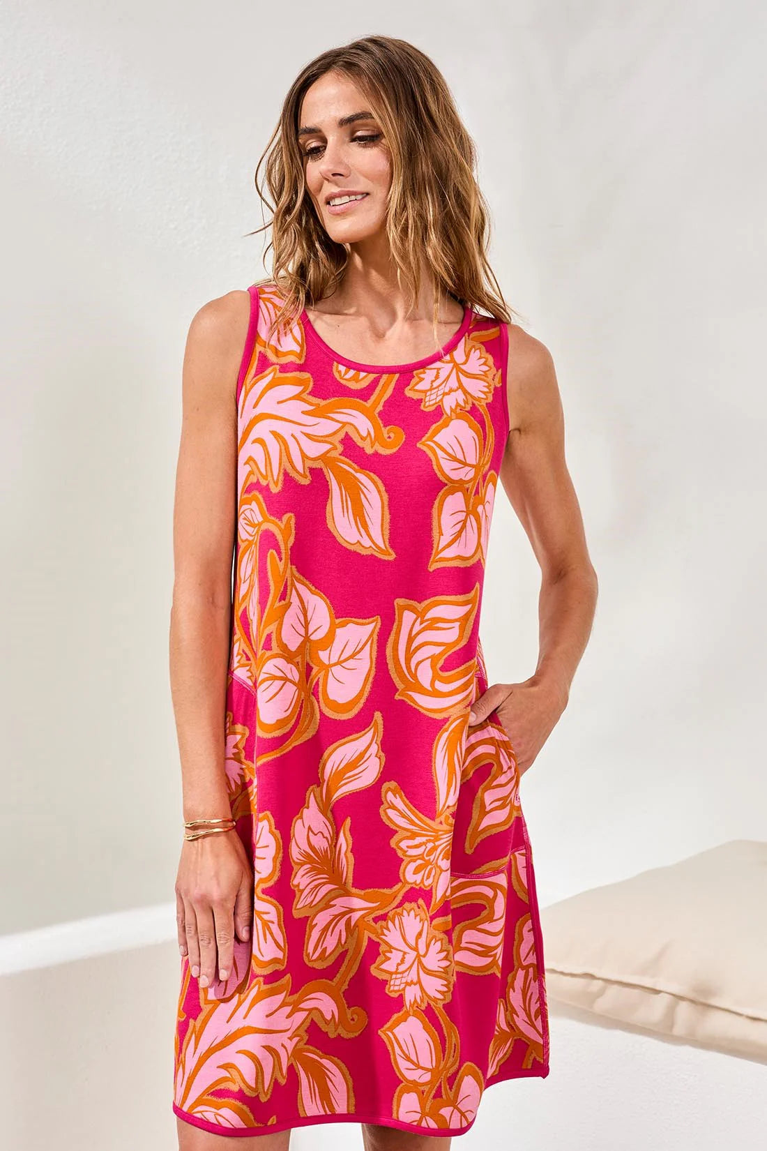 Tribal Reversible A-Line Dress