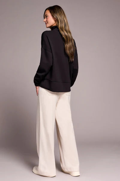 Tribal Long Sleeve Funnel Neck Top