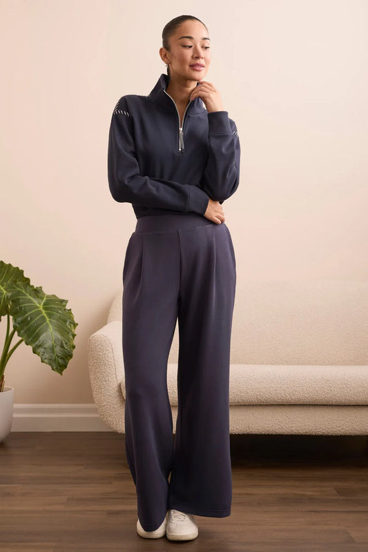 Tribal Techno Lux Wide Leg Pull-On Pants