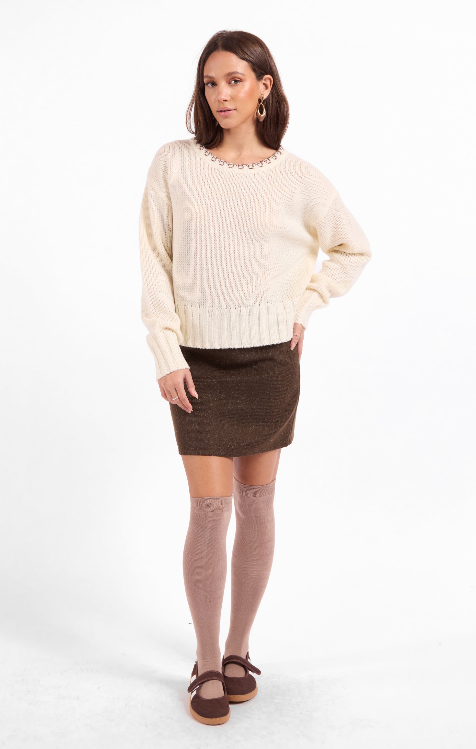 Sage The Label Bookshop Sweater