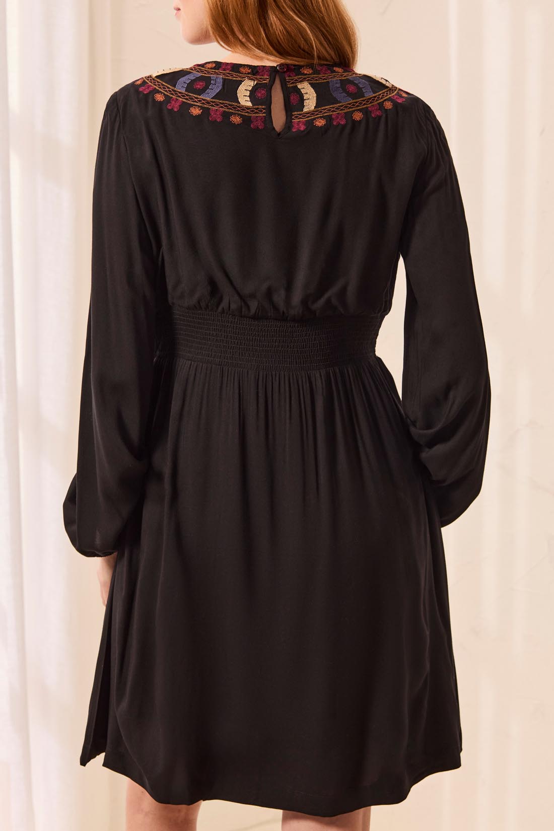 Tribal Dress With Embroidery Detail