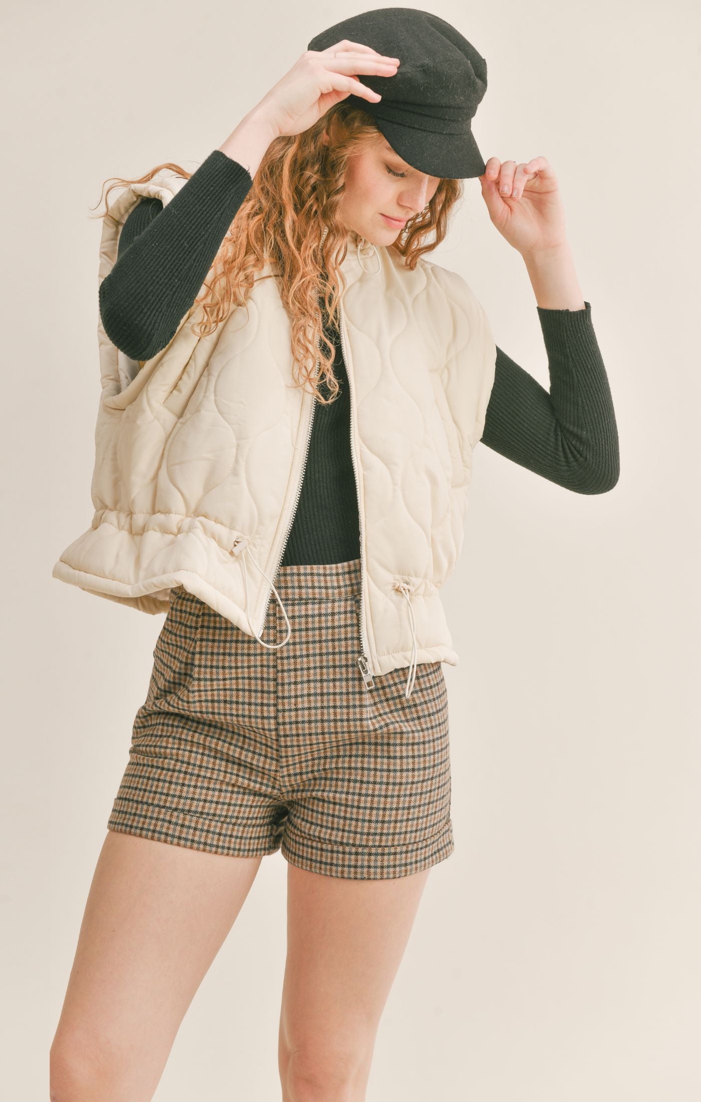 Sage The Label Harlow Quilted Vest