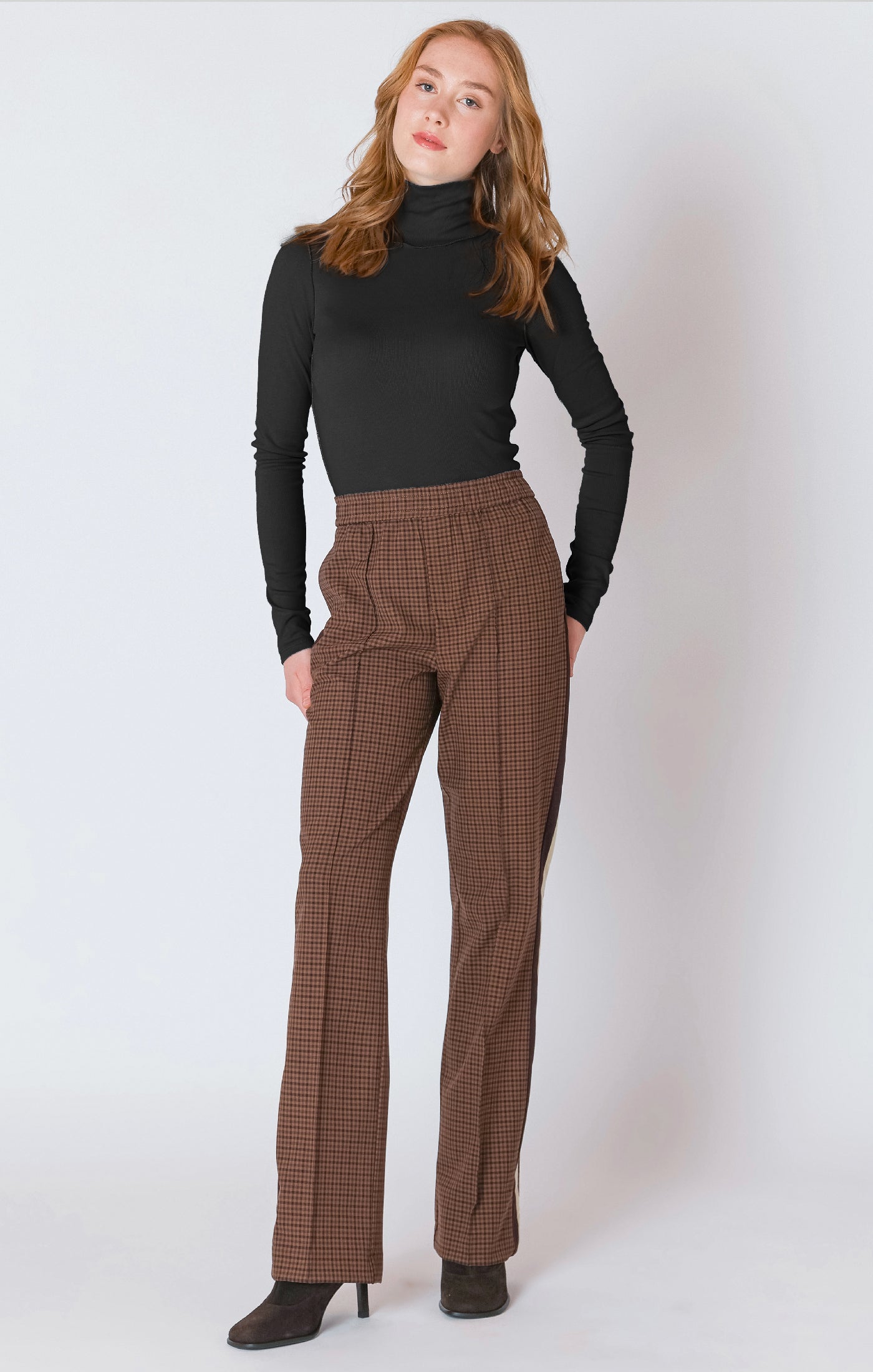 Dex Exposed Seam Turtleneck