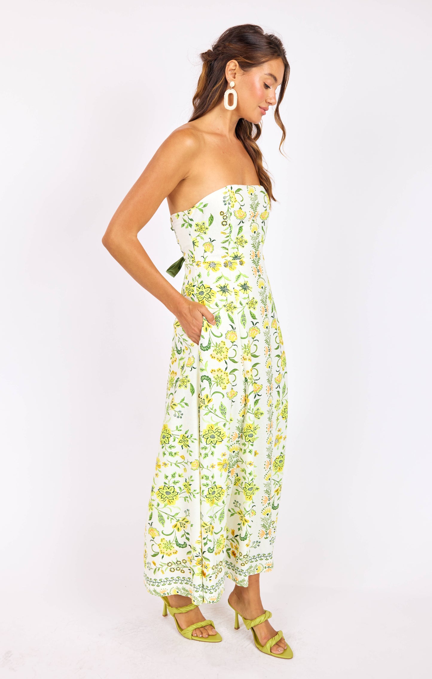 Sage The Label Dandelion Dreams Tube Maxi Dress