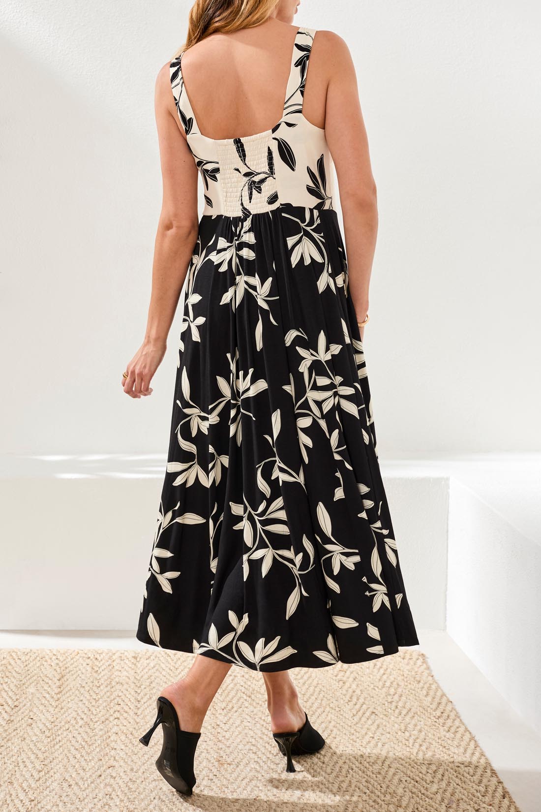 Tribal Sleeveless Combo Dress