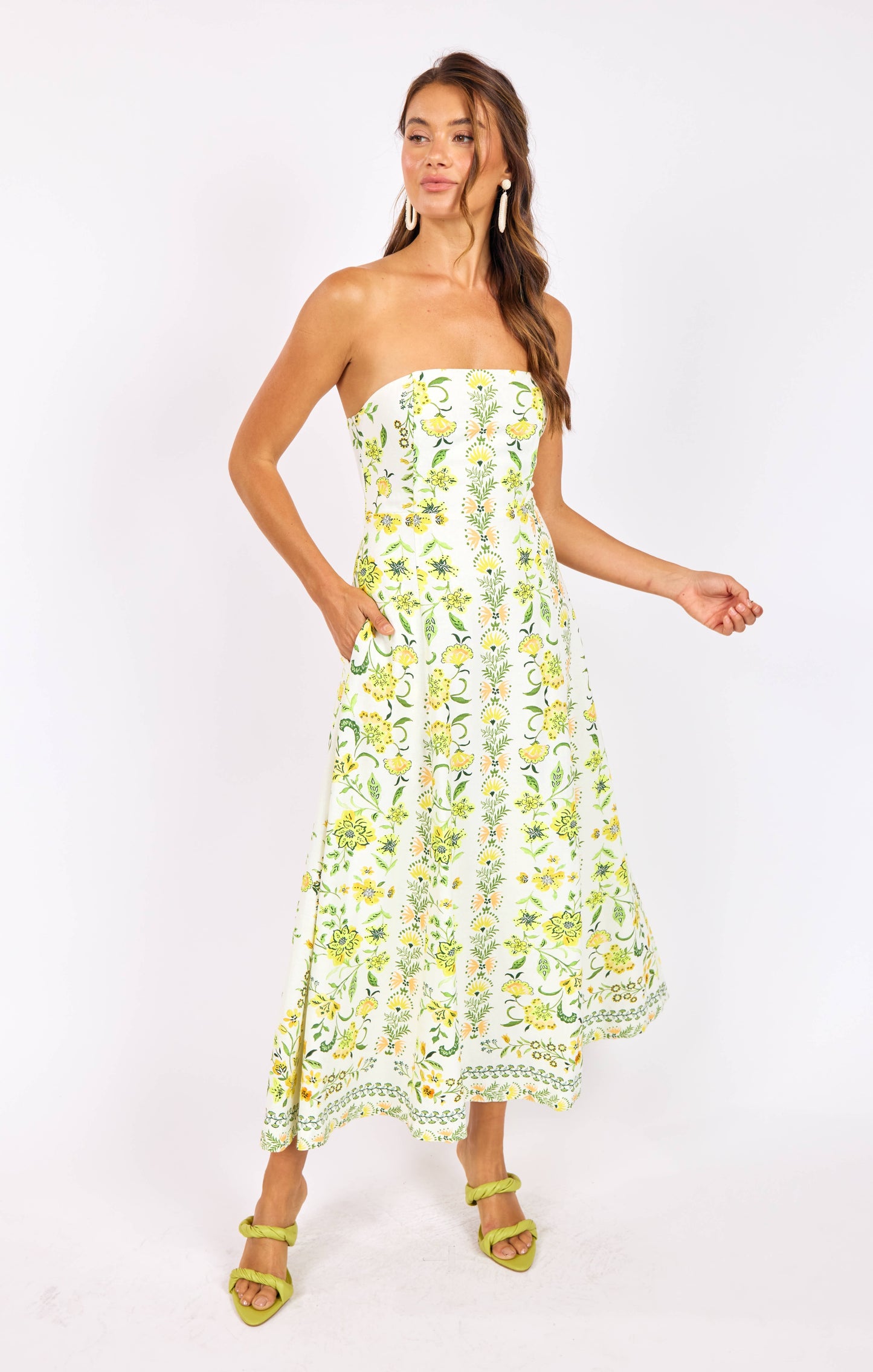 Sage The Label Dandelion Dreams Tube Maxi Dress