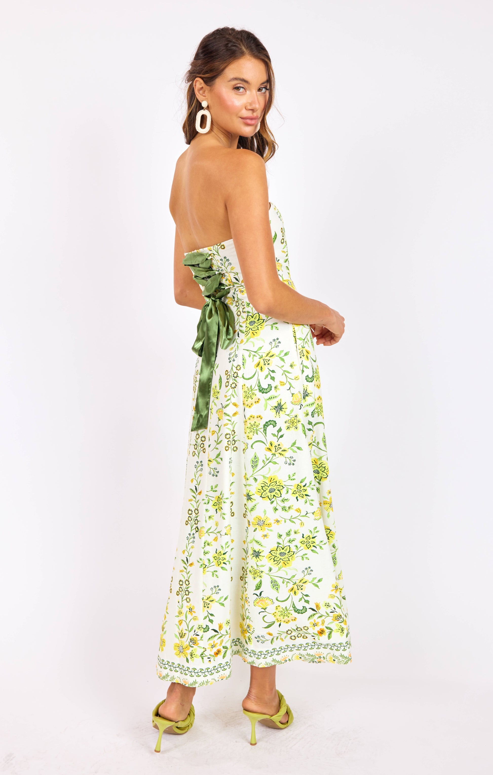 Sage The Label Dandelion Dreams Tube Maxi Dress
