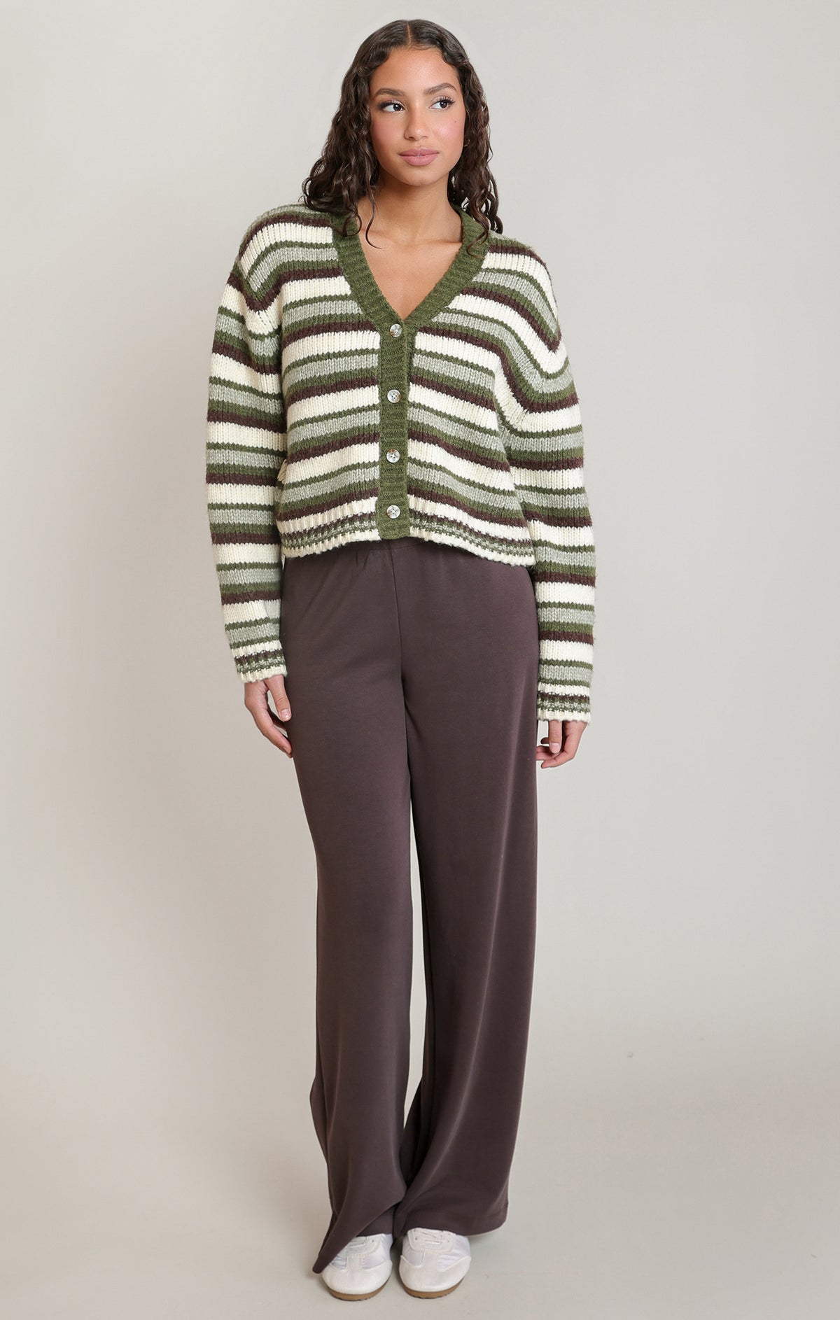 Dex Striped Cardigan