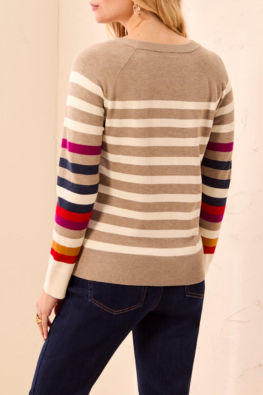 Tribal Crew Neck Sweater