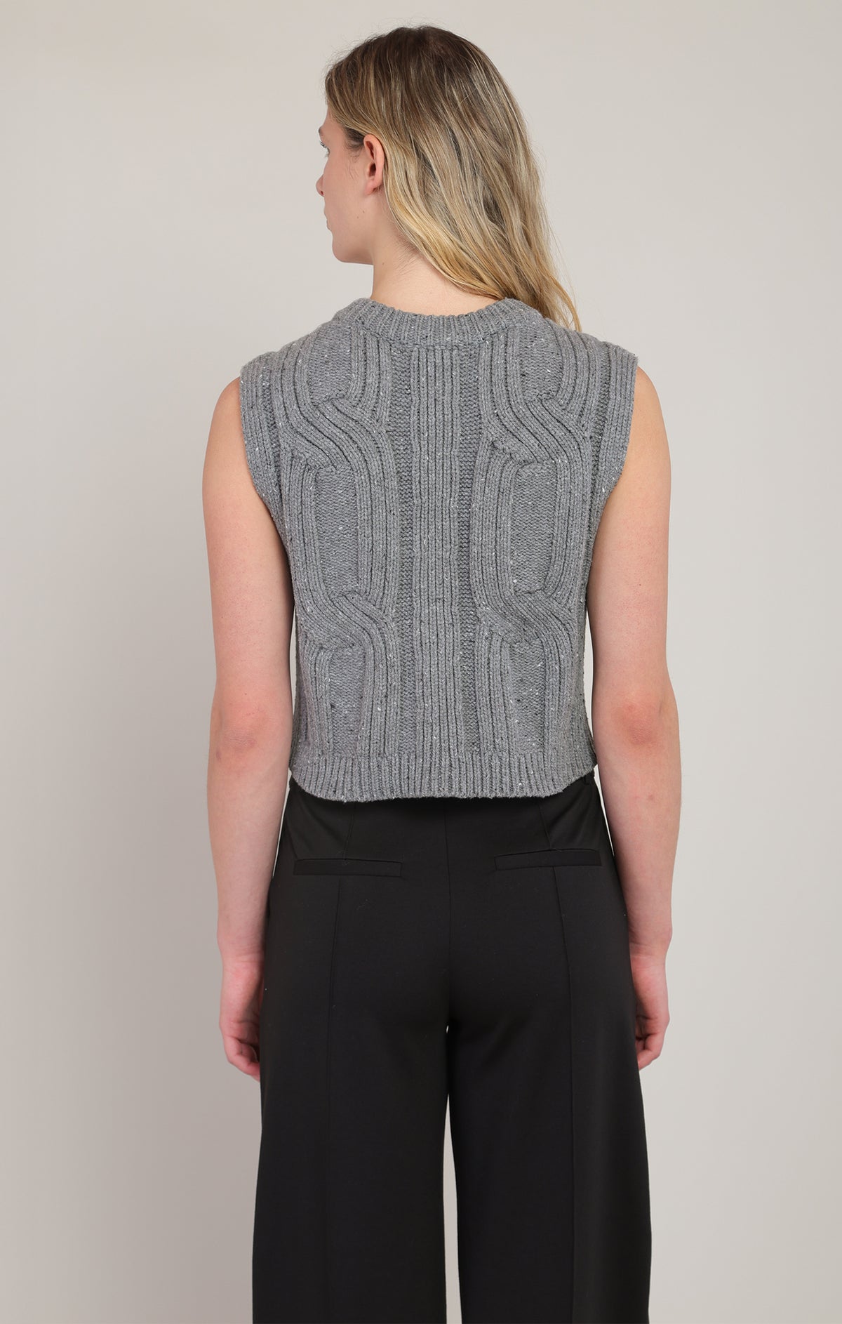 Room 34 Cable Sweater Vest