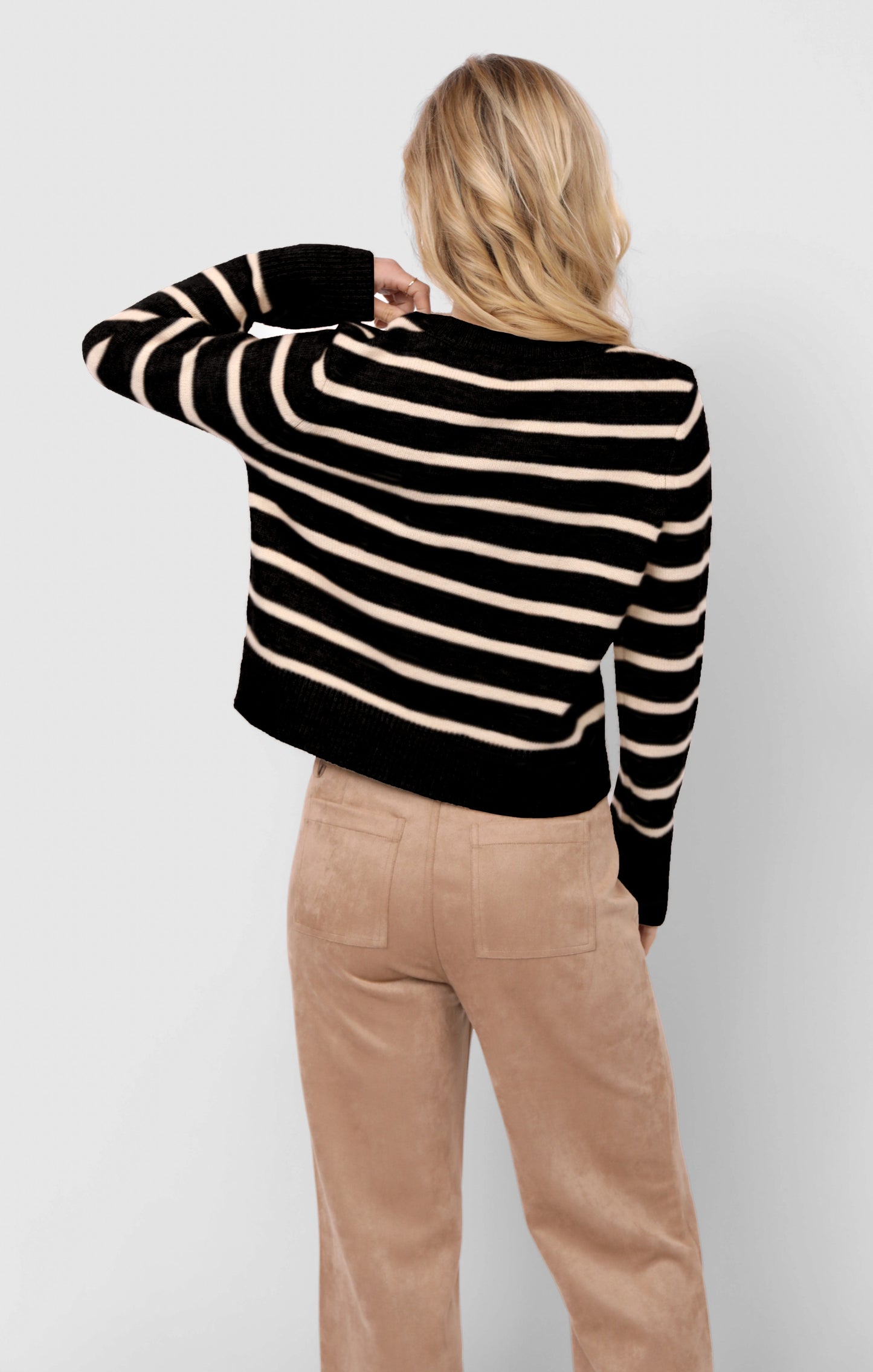 Sadie & Sage Sheri Striped Sweater