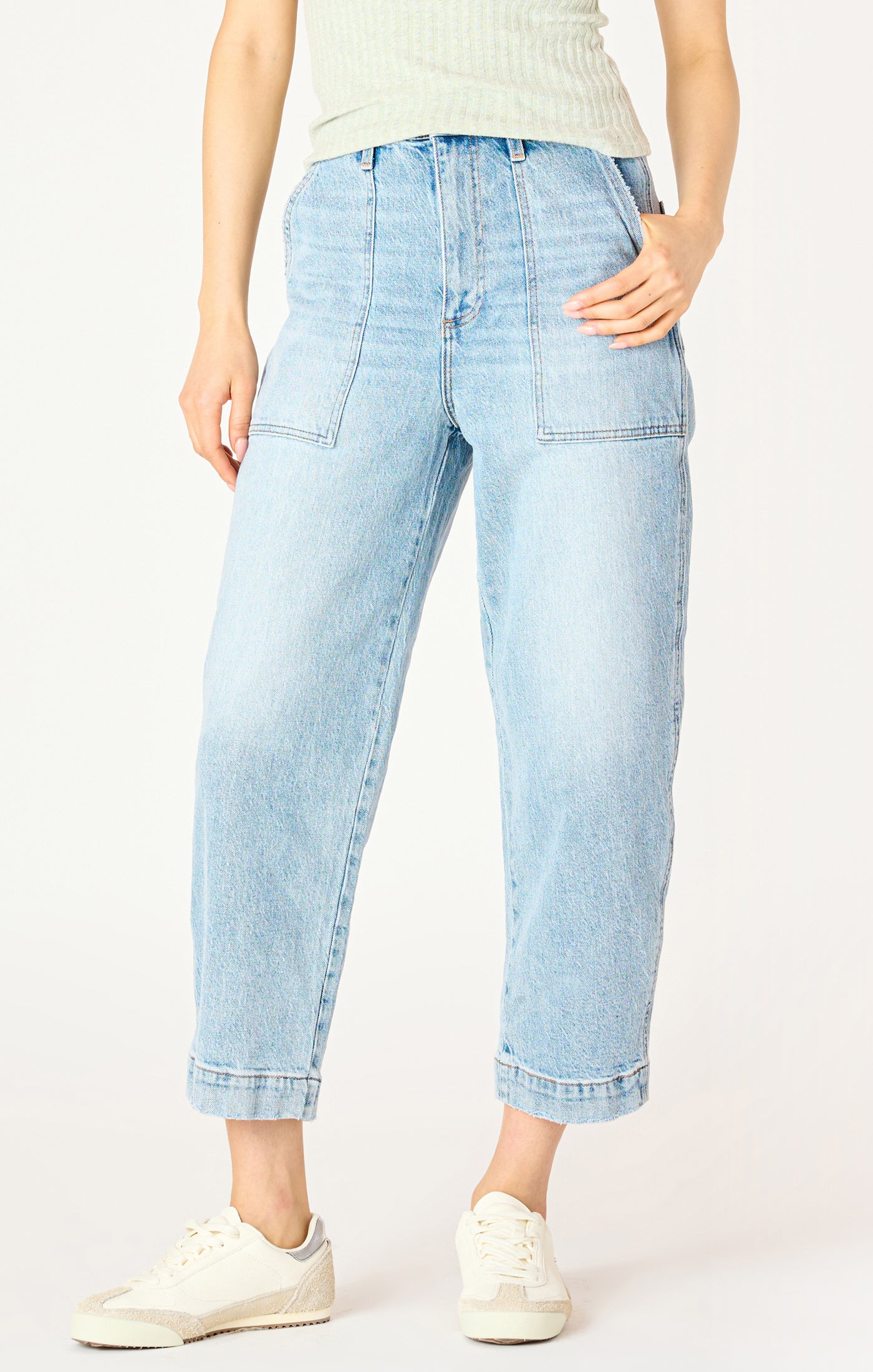 Dex High Rise Straight Leg Ankle Jean