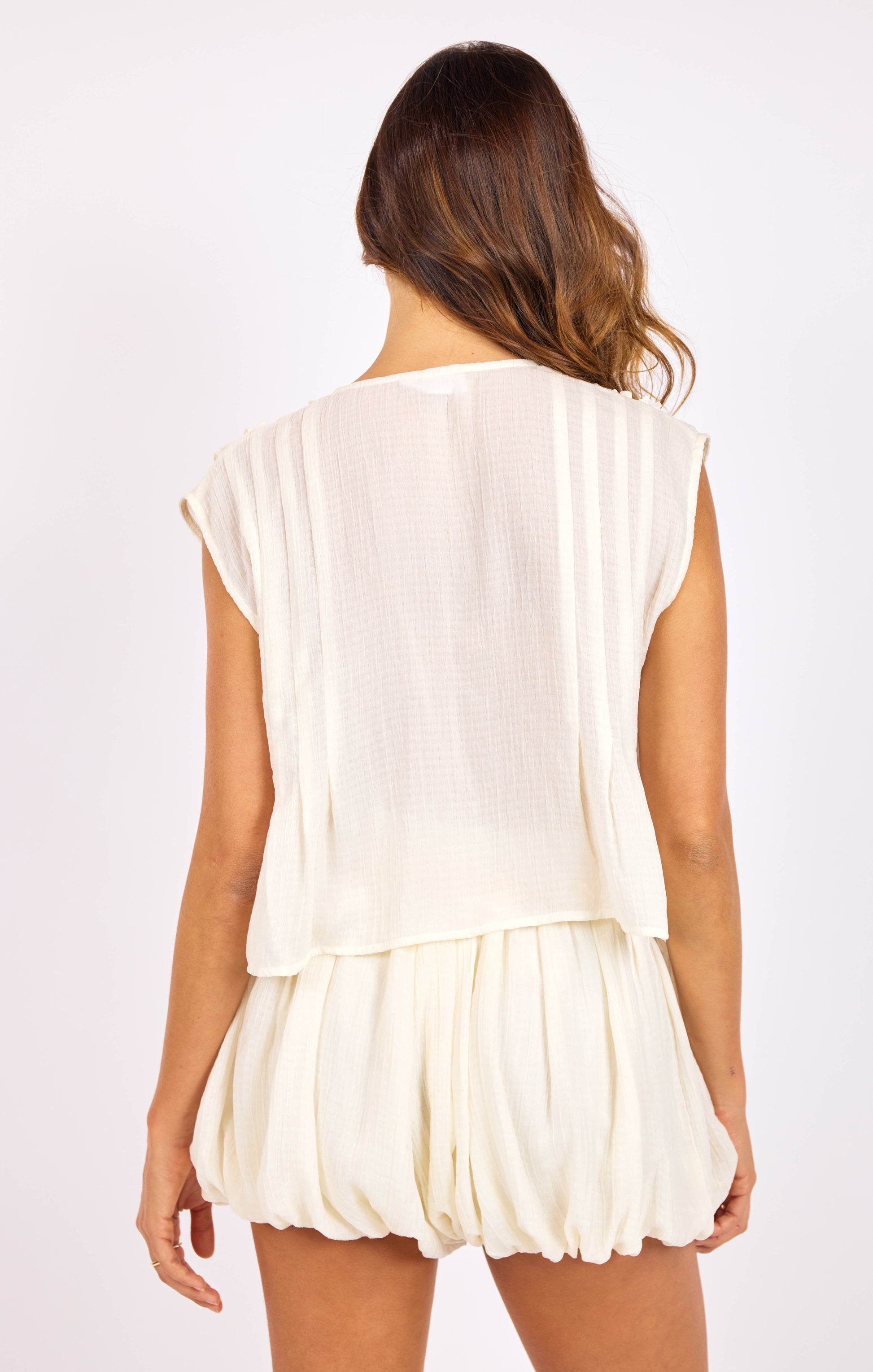 Sage The Label Daydreamer Ruffle Top