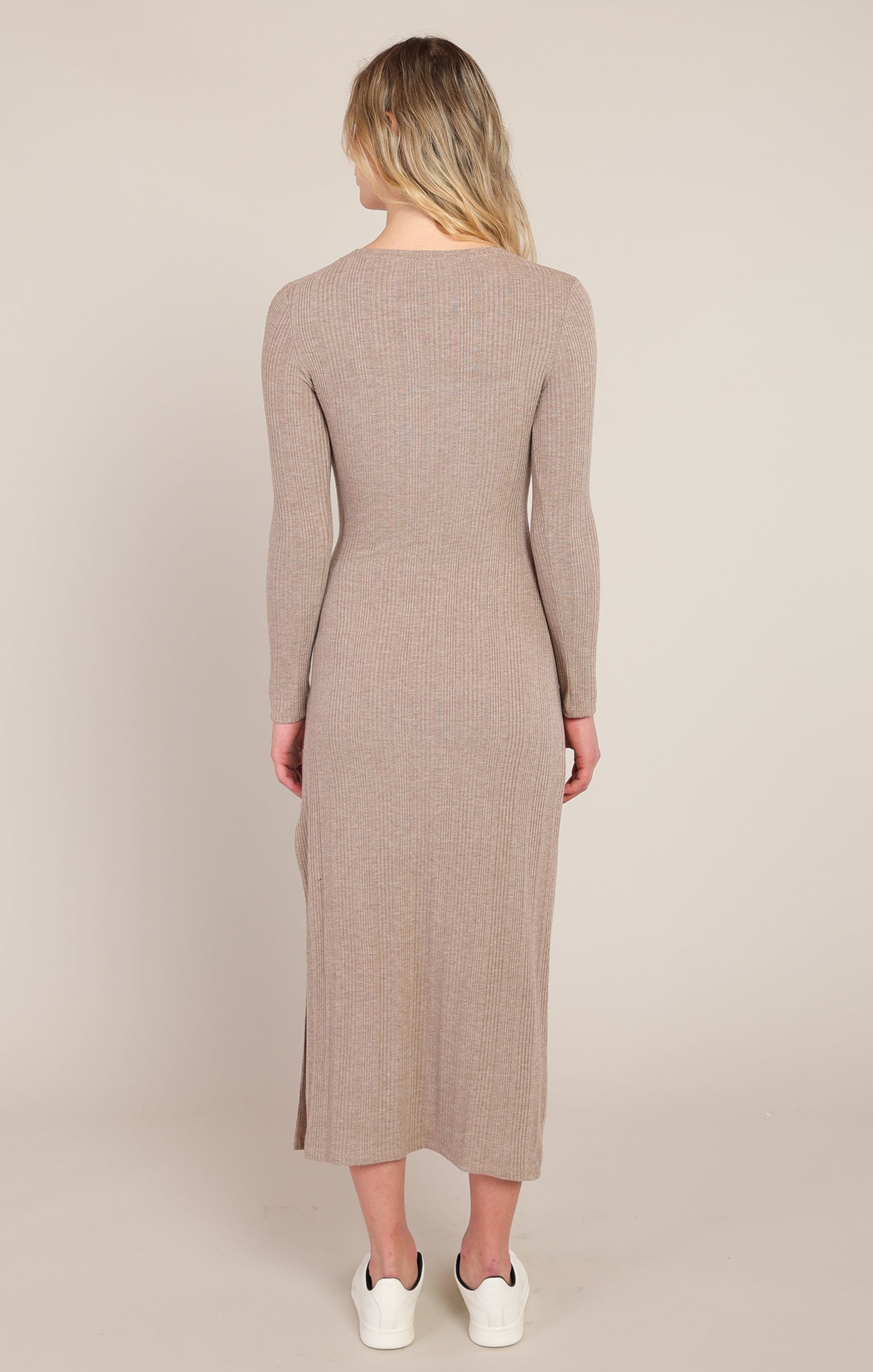 Room 34 Knot Waist Long Dress