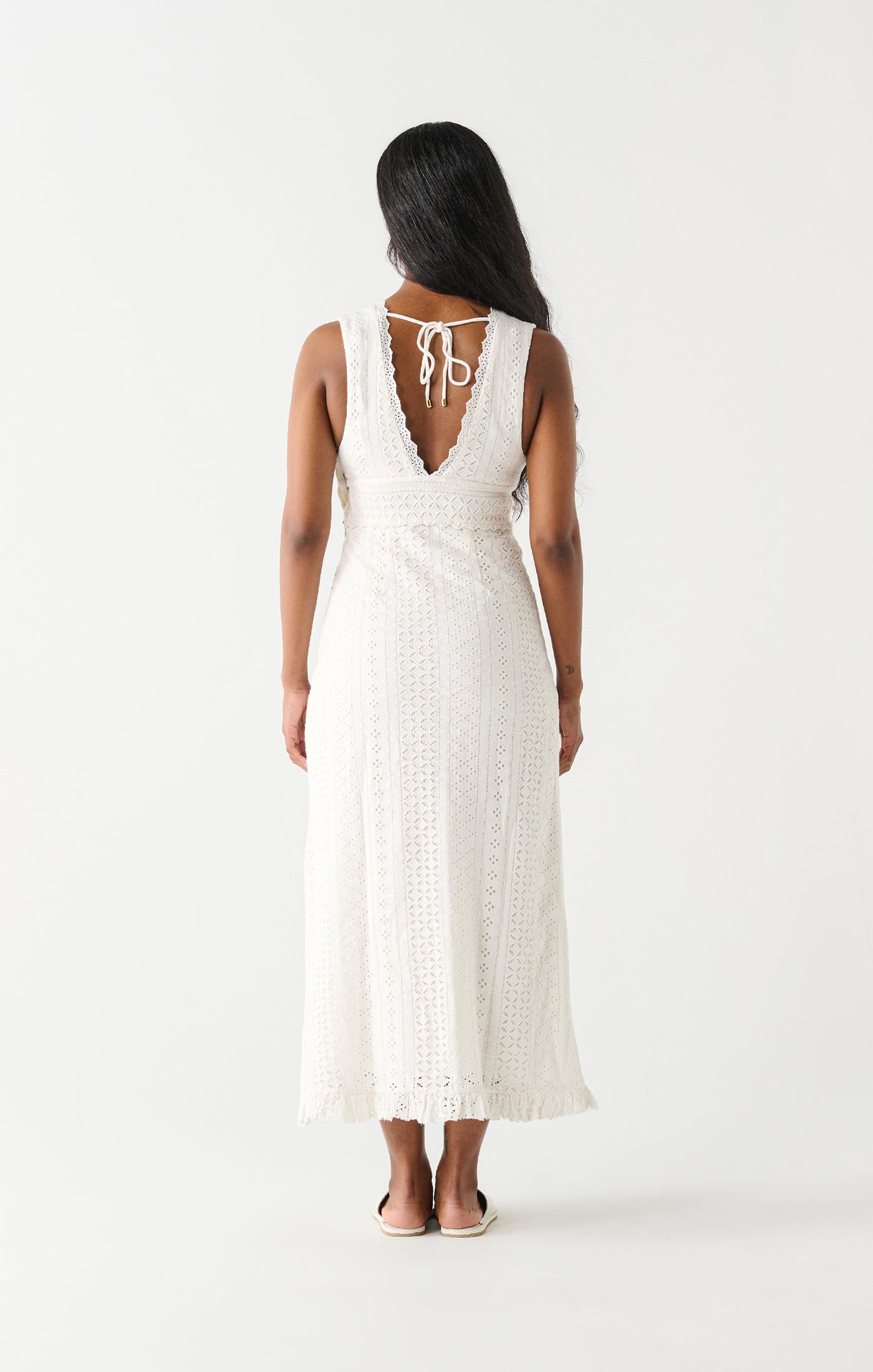 Dex Eyelet Maxi Dress