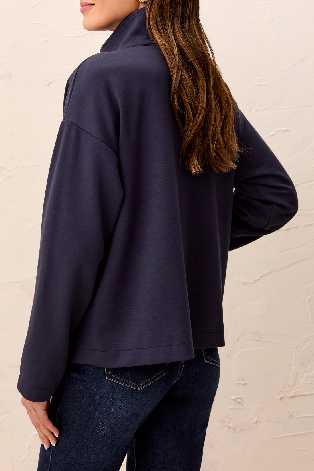Tribal Zip Front Coat With Lining