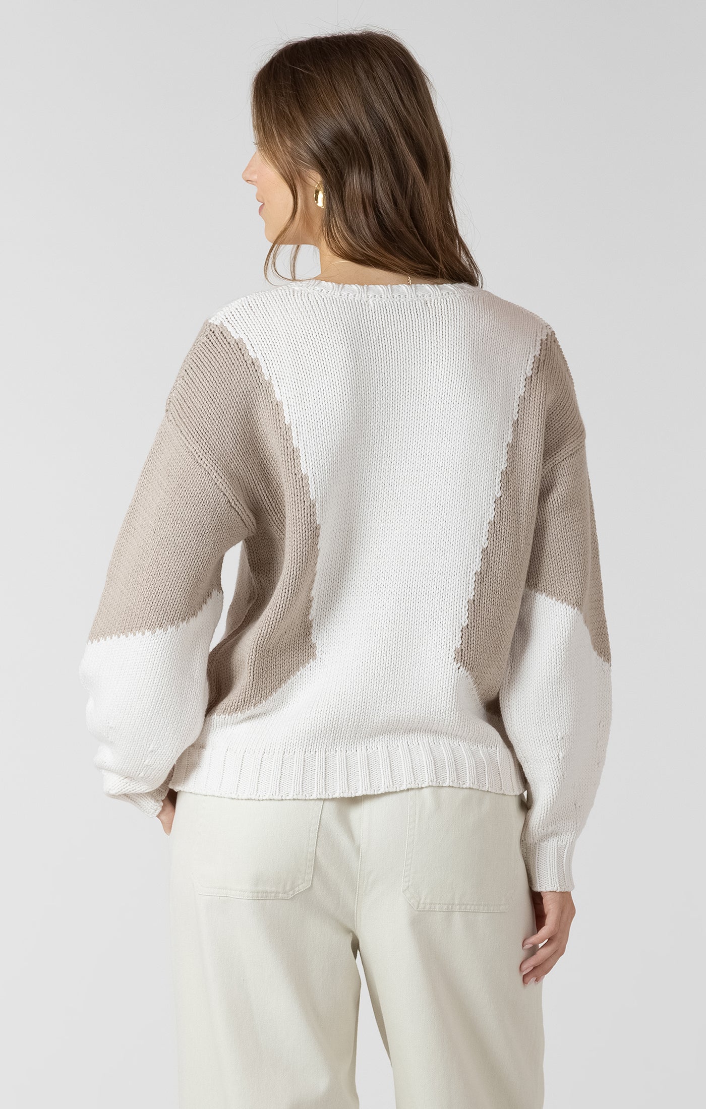 Dex Colorblock Crewneck Sweater