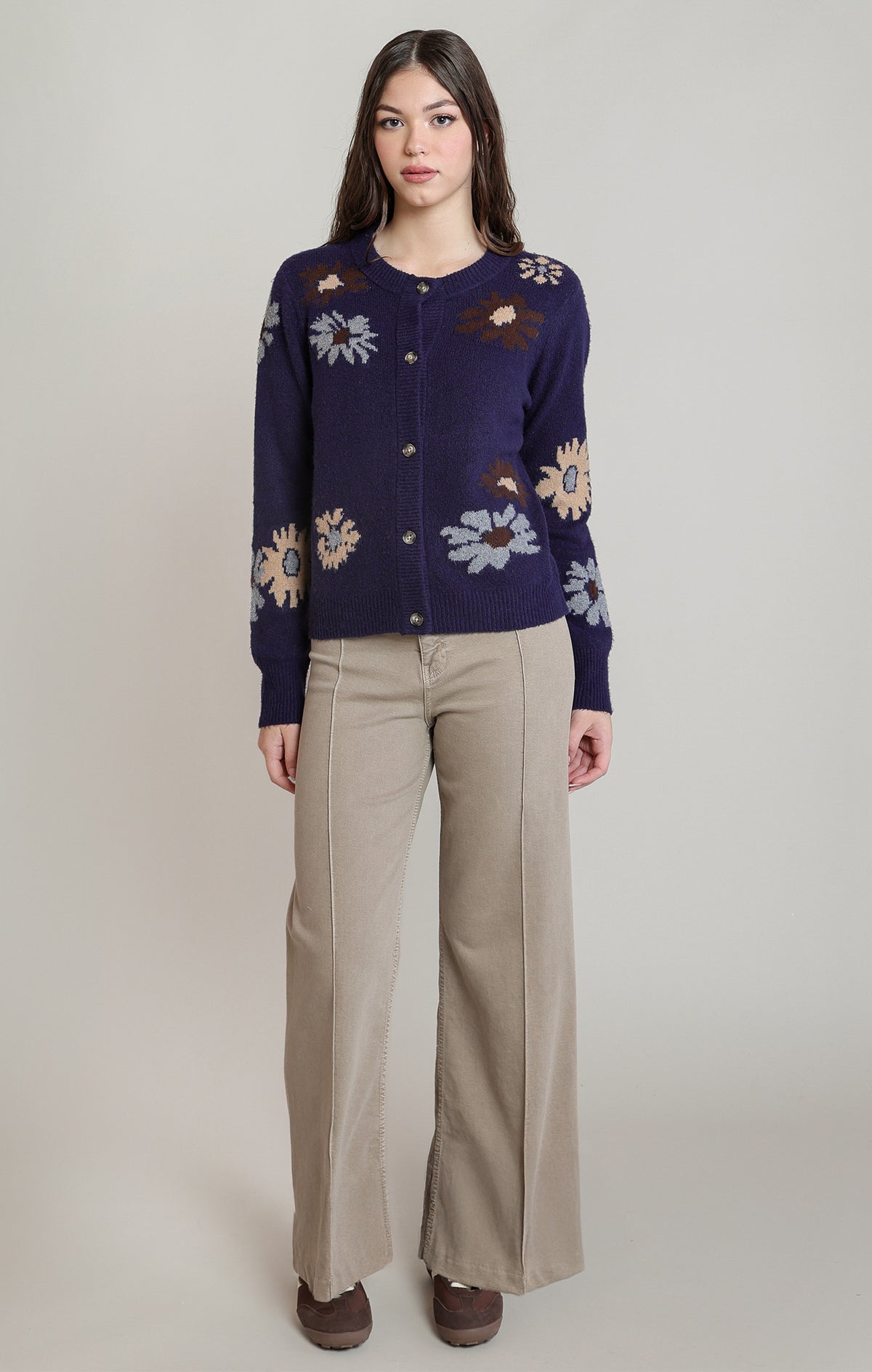 Dex Floral Soft Cardigan