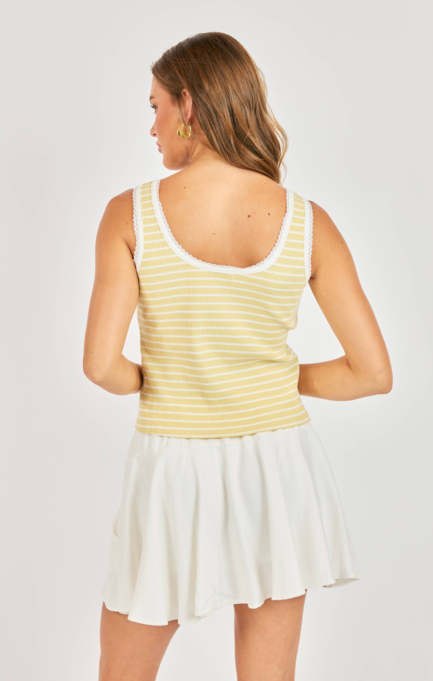 Sadie & Sage Dejavu Stripe Tank