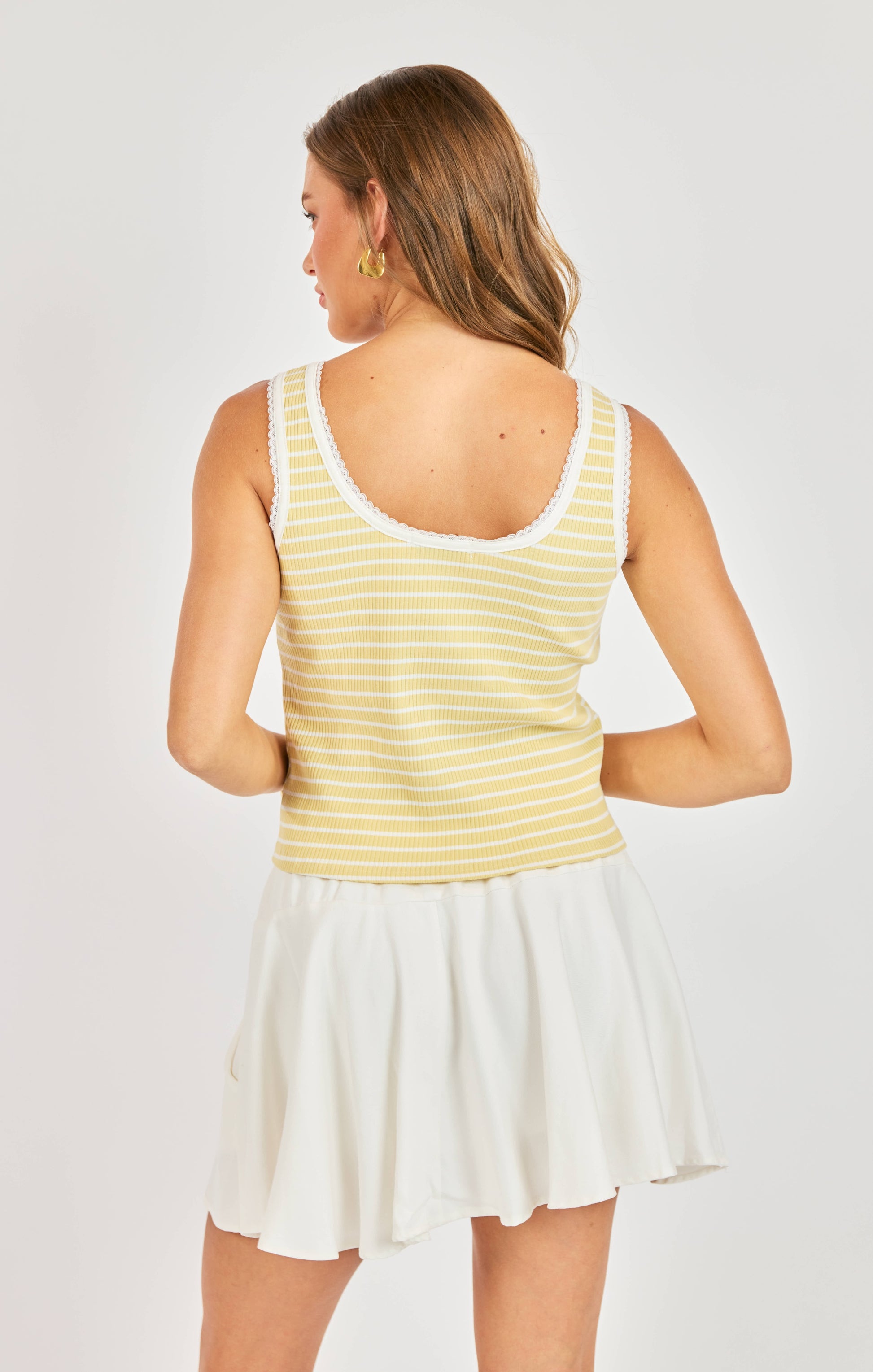 Sadie & Sage Dejavu Stripe Tank