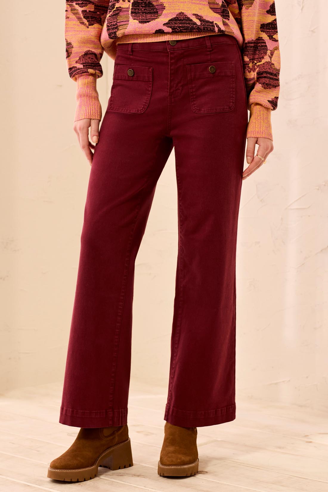 Tribal Sophia Curvy Super Straight Ankle Denim